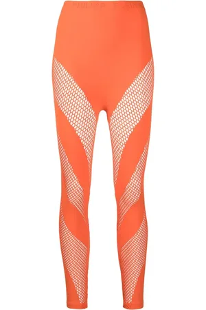 Philipp Plein Open-knit seamless leggings