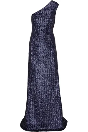 Michael Kors One-shoulder evening gown