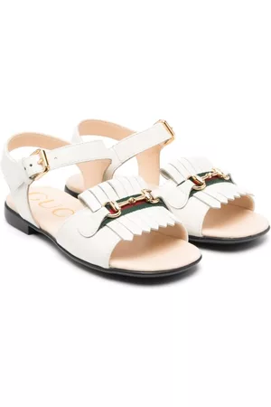 Gucci Sandals - Leather flat sandals
