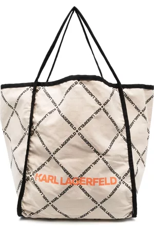 Karl Lagerfeld logo-print Tote Bag - Farfetch