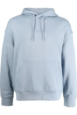 Emporio Armani Pouch-pocket cotton hoodie