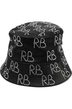 Ruslan Baginskiy Crystal-embellished bucket hat