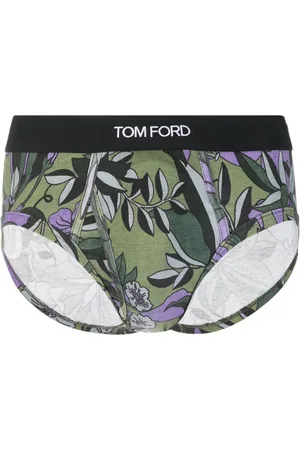 TOM FORD logo-waist Briefs - Farfetch