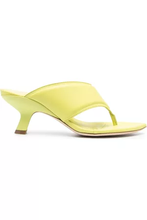 vic matiè 75mm loe sculpted-heel sandals