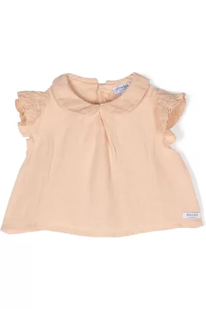 Donsje Blouses - Ruffled Peter Pan-collar blouse