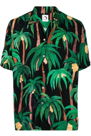 Endless Joy Palm tree-print shirt