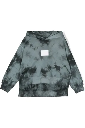 Maison Margiela Tie-dye cotton hoodie