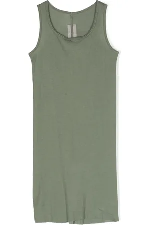Rick Owens Long cotton tank top