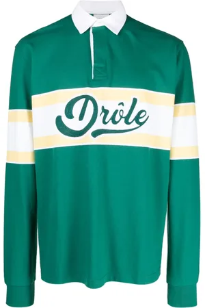 Drôle de Monsieur Logo-print polo shirt