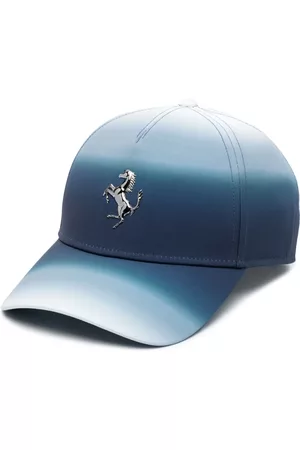 FERRARI Caps - Logo-plaque gradient-effect cap