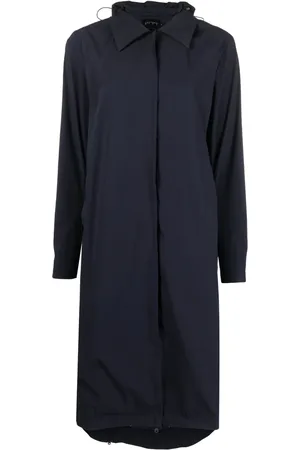 JOHANNA PARV Classic-collar hooded trench coat