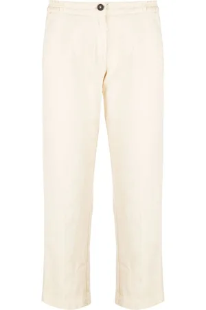 MASSIMO ALBA Sparus cropped trousers