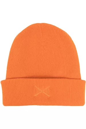 Barrie Embroidered-logo knit beanie