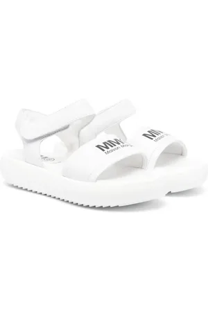 Maison Margiela Touch-strap leather sandals