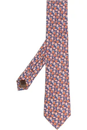 Church's Men Bow Ties - Floral-print silk tie