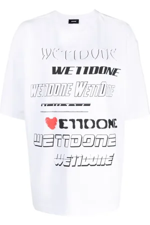 We11 Done Logo-print short-sleeve T-shirt