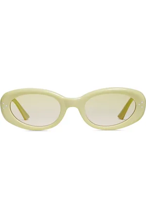 Gentle Monster Tonal-design oval-frame sunglasses