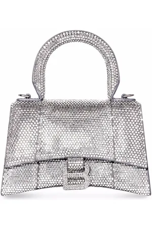 Balenciaga Crystal-embellished Hourglass tote bag