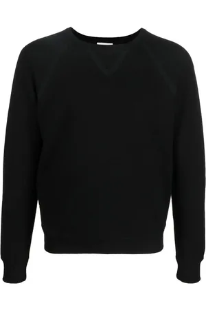 Saint Laurent Crew-neck raglan-sleeve sweatshirt