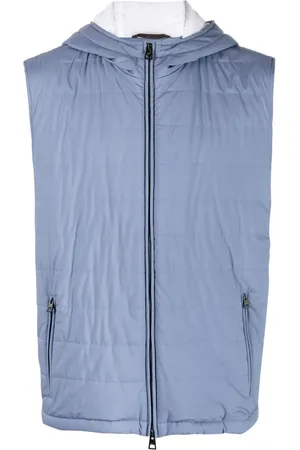 Manzoni 24 Zipped hooded gilet
