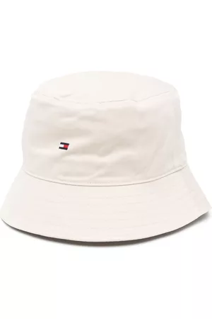 Tommy Hilfiger Men Hats - Logo-embroidered bucket hat