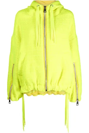 Khrisjoy Tweed drawstring hood jacket