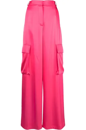 VERSACE Wide-leg cargo trousers