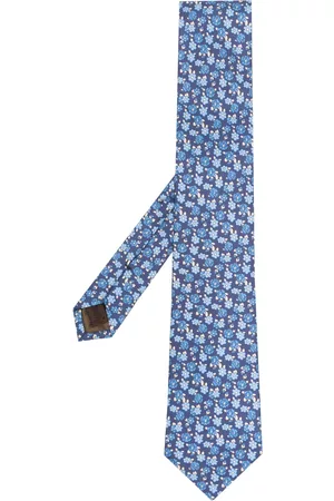 Church's Men Bow Ties - Floral-print silk tie