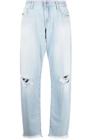 Jacob Cohen Distressed-detail denim jeans