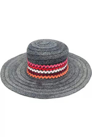 Paul Smith Wide-brim straw hat