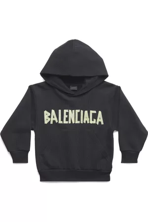 Balenciaga Logo-print cotton hoodie