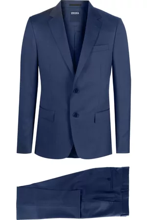 Z Zegna Single-breasted wool suit