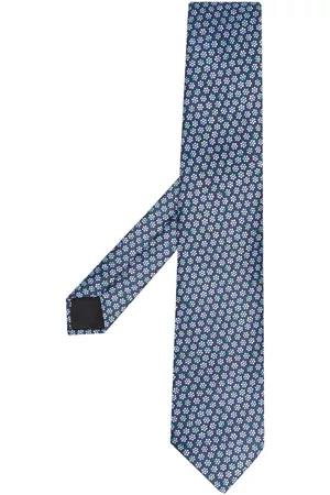 Lanvin Printed silk tie