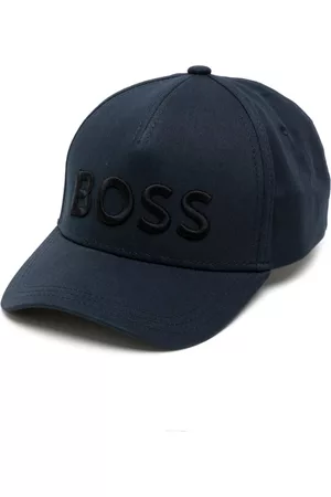 HUGO BOSS Logo-lettering cotton cap