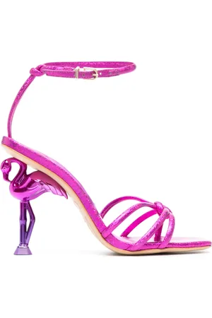 SOPHIA WEBSTER Flo flamingo 115mm confetti sandals