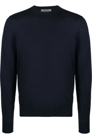 corneliani Fine-knit long-sleeve jumper