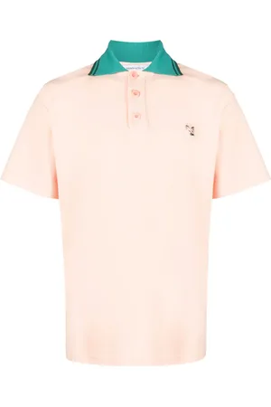Maison Kitsuné Logo-appliqu?? piqu?? polo shirt
