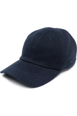 Kiton Men Caps - Logo-embroidered cotton cap