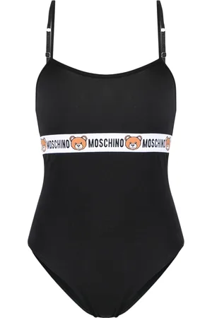 Moschino Logo-underband stretch bodysuit