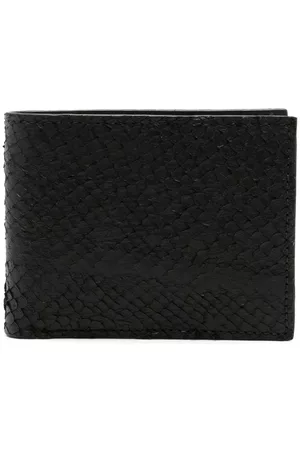 OSKLEN Textured leather bi-fold wallet