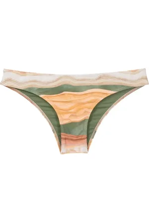 Lygia & Nanny Waikiki wave-print bikini bottoms