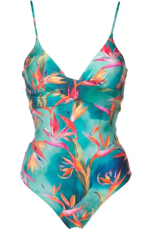Lygia & Nanny Bianca graphic-print swimsuit