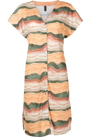 Lygia & Nanny Artemis abstract-print midi dress