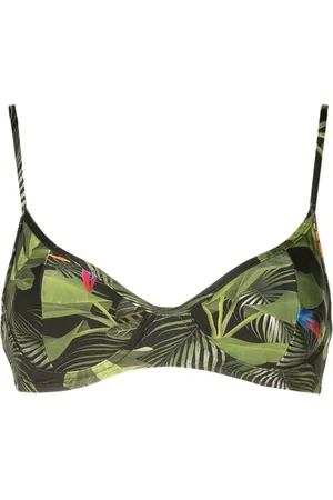 Lygia & Nanny Fiji botanical-print bikini top