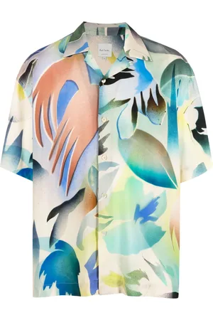 Paul Smith Abstract-print short-sleeve shirt