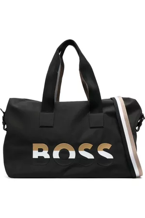 HUGO BOSS Logo-patch tote bag
