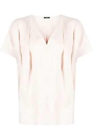 Joseph V-neck short-sleeved top