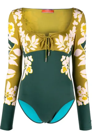 La DoubleJ Sunset printed swimsuit