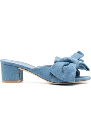 Stuart Weitzman 55mm leather mules