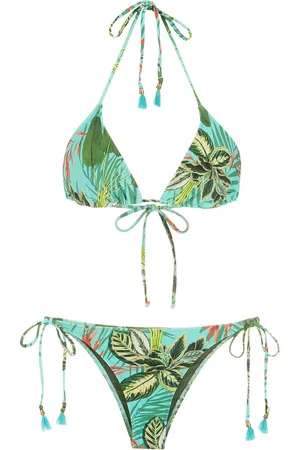 Lygia & Nanny Maya tropical print bikini set